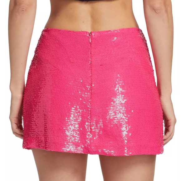 NWT Revolve Love The Label Mona Sequin Skirt - Picture 3 of 6